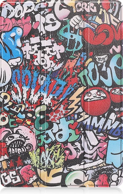 Hoesje - Geschikt voor Lenovo Tab P11 Pro - Dun & Stevig - Trifold Bookcase - Hard Cover Case - Met Uitsparing Geschikt voor Lenovo Pen - Hardcover Book - Tablet Hoes - Graffity