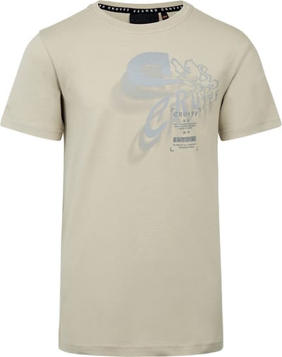 Cruyff Junior Golden Seeker Shirt Sand - Maat 140