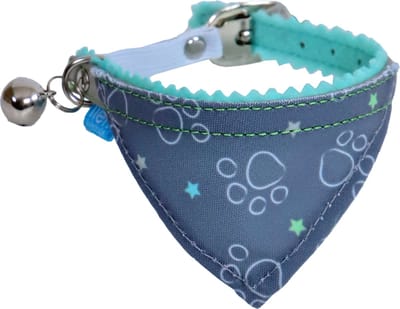 lief! Boys halsband voor katten - kittenhalsband met bandana - Lengte: 27 cm