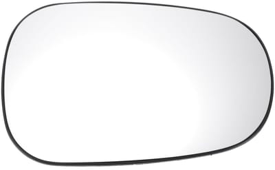 Dailygoods - Rechter Zijde Deur Spiegelsglas - Convex Verwarmd - Geschikt voor Nissan Micra 2002-2009 - Echt glas - Voor elektrische spiegels