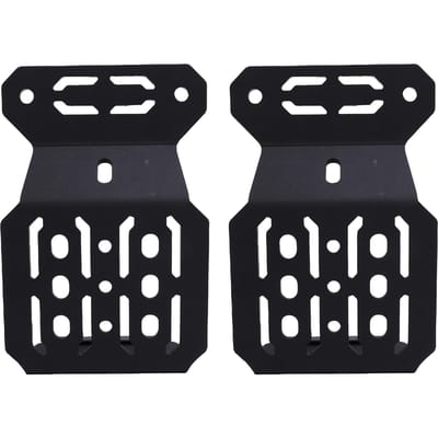 Bedrails Bevestigingsbeugels Heavy Duty Staal Pick-up Truck Bedrails Modulair Systeem Bevestiging Vervanging voor Tacoma voor Scheppen black
