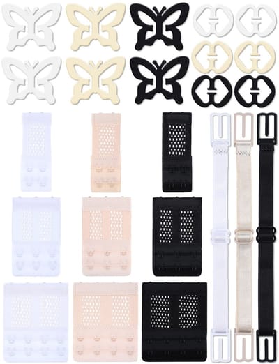 Verlengstuk voor beha, verlengstuk, beha-verlenger, elastische verlenghaakband, nylon beha-bandverlengers voor vrouwen, meerdere maten beschikbaar,Stijl 30