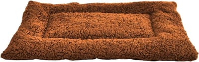 Topmast Hondendeken Dierenmat Benchmat Soft Fleece - Bruin - 75 X 45 cm
