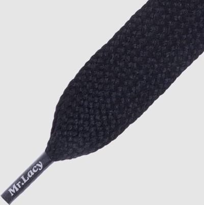 Mr. Lacy Fatties Black - Extra Breed - 130 cm lang 25 mm breed
