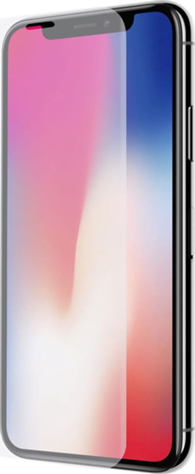 MH by Azuri Curved Tempered Glass - transparent - voor iPhone X/Xs/11 Pro