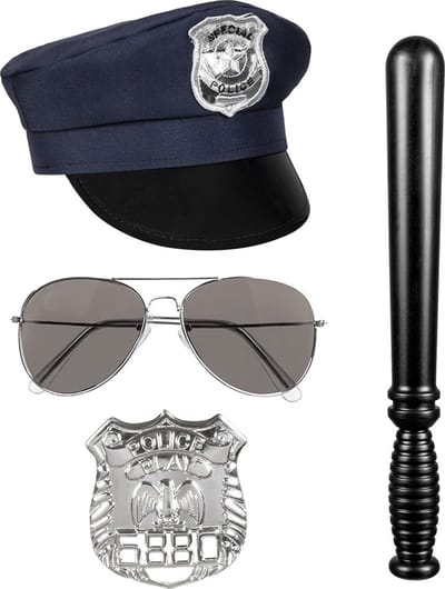 Boland - Set Politie - Volwassenen - Unisex - Agent - Politie