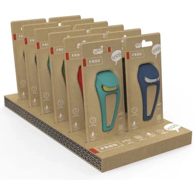 USB fietsverlichting Knog Frog affichage (6 à l'avant + 6 à l'arrière) (x6)