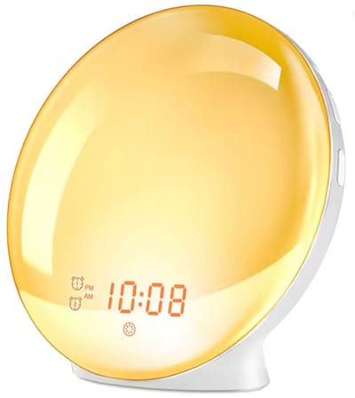 Wake Up Light - Radio - Oplader - Veel Kleuren - Wekker