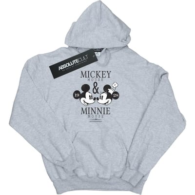 Disney Meisjes Mickey en Minnie Mouse Mousecrush Mondays Hoodie (Sportgrijs)