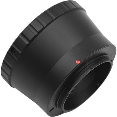 Andoer T2 M4 3 Metalen Lensvat Adapterring T T2 Vat Lensadapter Vervanging voor Panasonic DMC G1 DMC GH1 DMC GF1 zwart