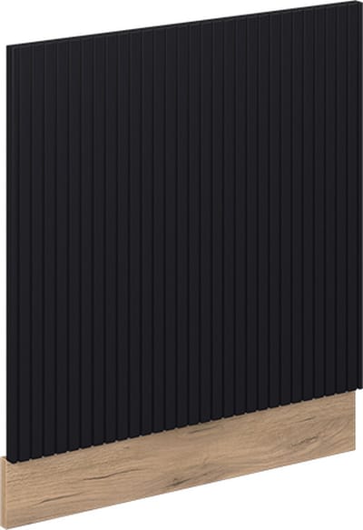 Vicco Fame-Line Frontpaneel – 60 cm, WB Eik Zwart gestreept