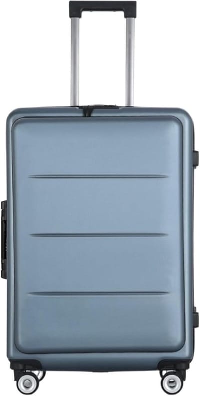 Reiskoffer Trolley - Handbagage - Zakenreis - TSA Codelot - 20 inch - Zwart