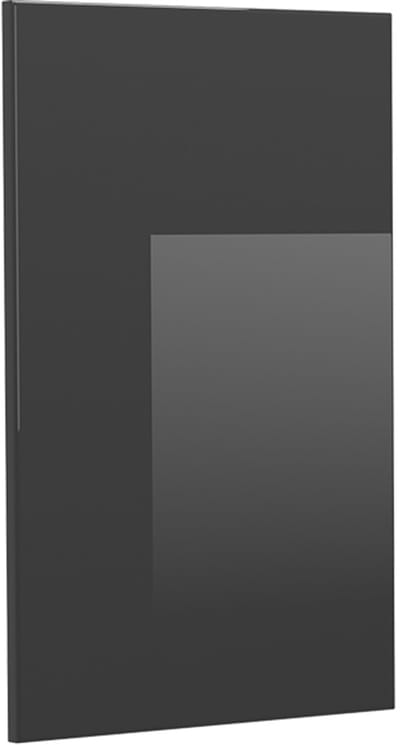 Vicco R-Line Keukenfront – 39.6 x 59 cm meubelfront voor de hangkast Antraciet Hoogglans