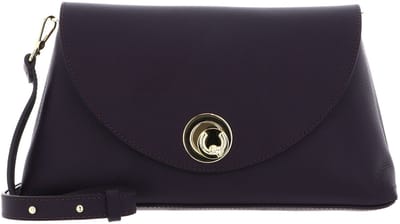 COCCINELLE Leren schoudertas Nikla Handbag Double Grainy Leather Prune / Ribes donkerpaars