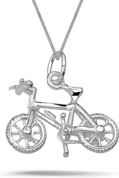 Montebello Ketting Mountainbike - 925 Zilver - Fiets - 19x18mm - 45cm