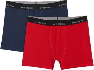 4F Boxershort Heren 2 pak multicolor Multicolor - Maat S