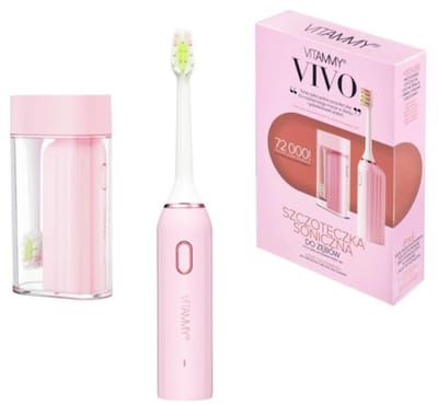 Szczoteczka soniczna VITAMMY Vivo Różowy sonic toothbrush