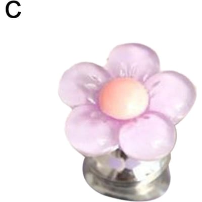 Bloemvorm Zelfklevende Toilet Drukknop Nagelbeschermer Toilet Drukker Badkamer Decor Accessoires Waterreservoir Afvoerknoppen
