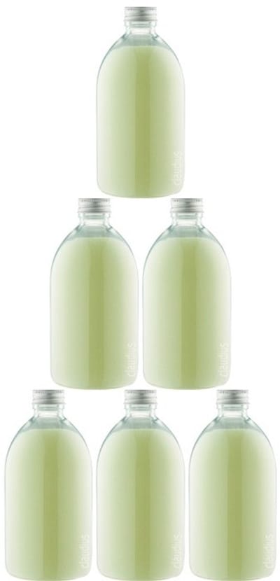 Scrubzout Zen Moment - 650 gram - Fles met aluminium dop - set van 6 stuks - Hydraterende Lichaamsscrub