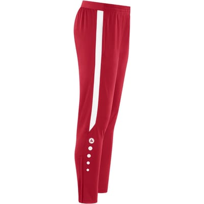 Jako Allround Trainingsbroek Kinderen - Wit / Rood | Maat: 116