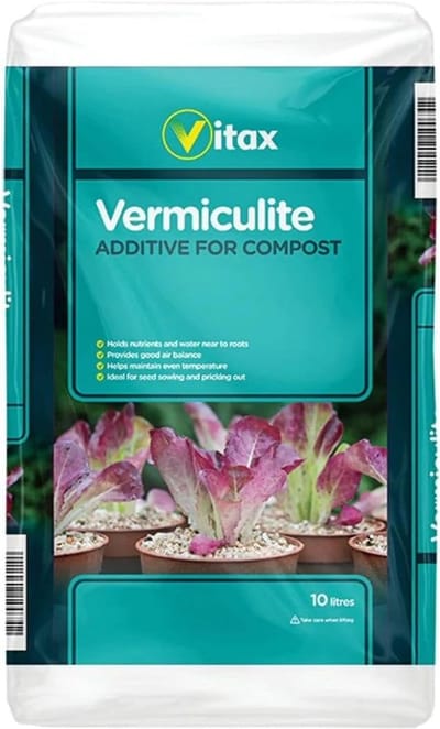 Vermiculiet Groeimedium - Luchtige Bodemverbeteraar - Planten Verzorgen - Houdt Vocht Vast - 10 Liter - Natuurlijk
