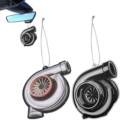 Luchtverfrisser voor auto en kantoor - 2 stuks, geurpendant, langdurige frisheid, compact en decoratief