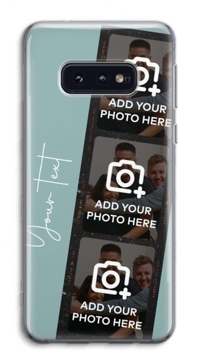 Gepersonaliseerd - Case Company® - Hoesje geschikt voor Samsung Galaxy S10e hoesje - Filmrol N°1 - Soft Cover Telefoonhoesje - Bescherming aan alle Kanten en Schermrand