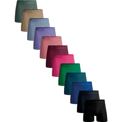 Muchachomalo Boxershort Heren – 12 Pack – 95% Katoen – Heren Ondergoed – Kleding – Stevig Ondergoed – Onderbroeken Heren