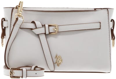 U.S. POLO ASSN. schoudertas Guildford Crossbody Bag Cream White crème