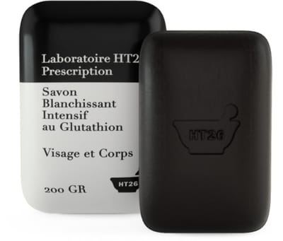 HT26 Savon Blanchissant au Glutathion – Verhelderende & Anti-Aging Zeep – Vermindert Donkere Vlekken & Pigmentatie – Voor Gezicht & Lichaam – 200g
