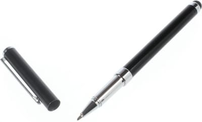 Peachy Styluspen Balpen 2 in 1 touchscreen universeel - Zwart