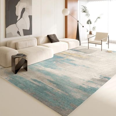 Modern Stijl Vloerkleden voor Slaapkamer Groot Oppervlak Woonkamer Decoratie Zacht Tapijt Wasbaar Lounge Vloermat Antislip Garderobe Vloerkleed 80*120cm