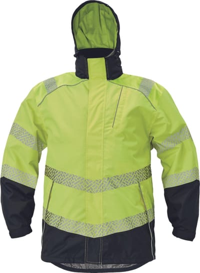 Cerva KNOXFIELD PROFI high-vis jas 03010541 - HV Geel/Zwart - M