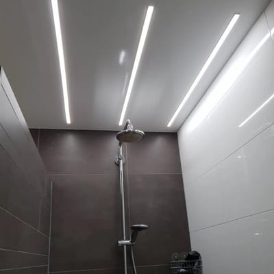 Led strip douche verlichting - 2 meter - Complete set - Plug&play - Helder wit licht - Badkamerverlichting - Badkamer lamp