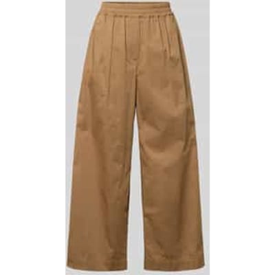 regular fit wijdte broek van puur katoen model 'GOLFO'