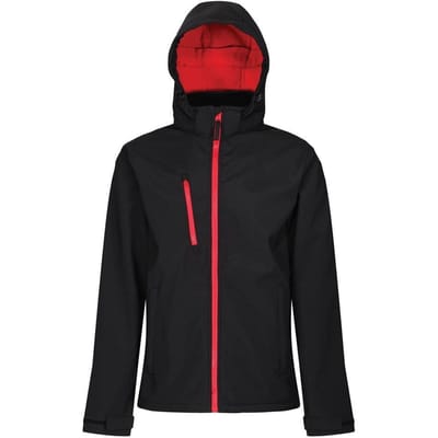 Regatta Venturer 3-laags Soft Shell Jas voor heren (Zwart/Rood)