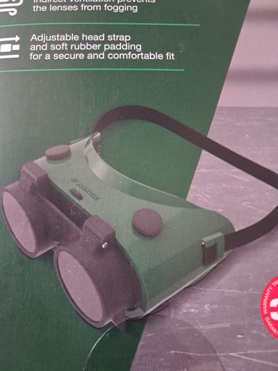 Parkside Las Bril Lasbeschermingsklasse: 6 – Nieuwe filtertechnologie combineert UV- en IR-bescherming