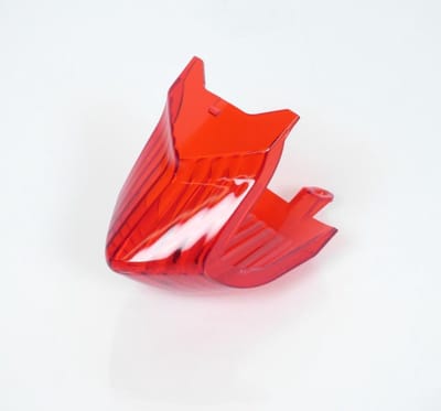 originele achterlichtkap voor aprilia 50 sr scooter 2006 tot 2012 ap8224658 / rood nieuw