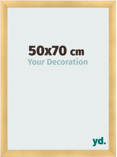 Your Decoration - Fotolijst 50x70 cm - MDF - Goud Mat - Pisa