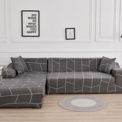 Stretch Bankhoezen Voor Woonkamer Behoeften Kiezen 2 Stuks Bankhoezen Voor L Vorm Chaise Longue Hoekbank 1pc 1-Seat 90-140cm