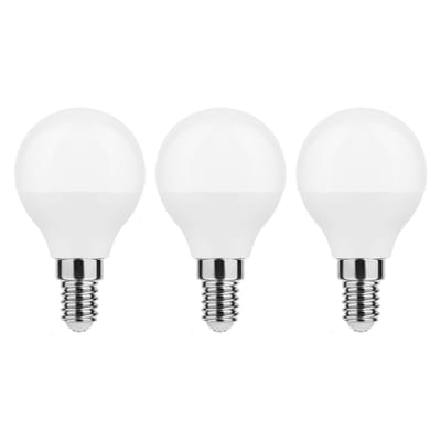 Modee E14 LED Lamp 7W - 700lm - 2700K - Warm Wit - LED Globe Mini P45 - Vervangt 54W Halogeen Gloeilamp - 3 stuks