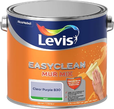 Levis - Easyclean Mur Mat Mix - Clear Purple B30 - Mengverf - 2,5 L