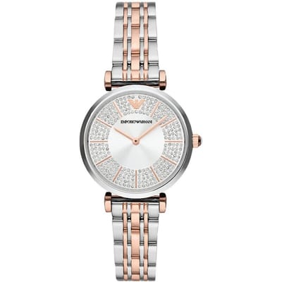 Emporio Armani Gianni T-bar Dames Horloge Multi AR11537