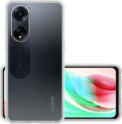 Hoesje - Geschikt voor OPPO A98 - Sterk & Shockproof - Hoes Cover - Siliconen Case - Transparant