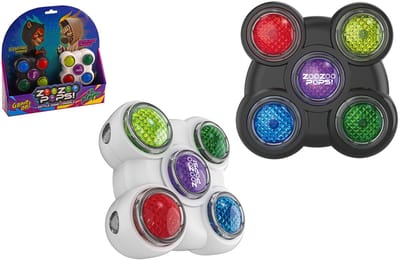 Johntoy spelcomputer Duo battle 4 in 1 game console voor kinderen.