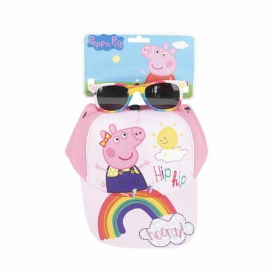 Set Peppa Pig Zonnebril Roze Hoed (2 pcs)