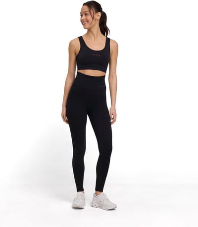 FALKE Cellulite Control light vochtregulerend functioneel materiaal broek dames zwart - maat XL