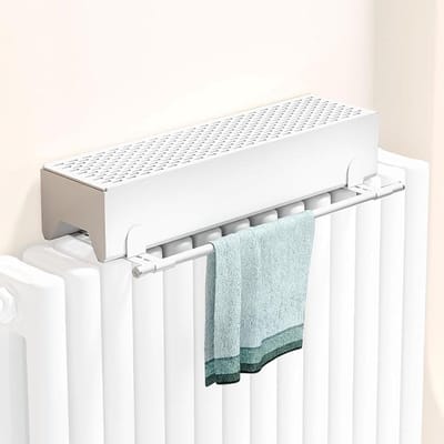 Radiator Luchtbevochtiger - Luchtbevochtiger Aluminium - Droge Lucht Bestrijden - Niet-Elektrisch Ontwerp - 60 cm - Aluminium