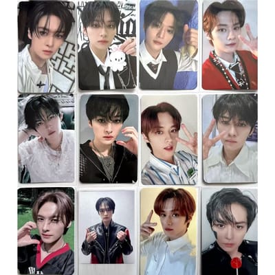 Stray kids LeeKnow fotokaartenset 4pcs white