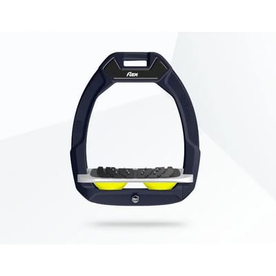 Veiligheidsspiesen voor paardrijden Ultragrip Hellend Rood/Grijs/Geel Flex-On Safe-On